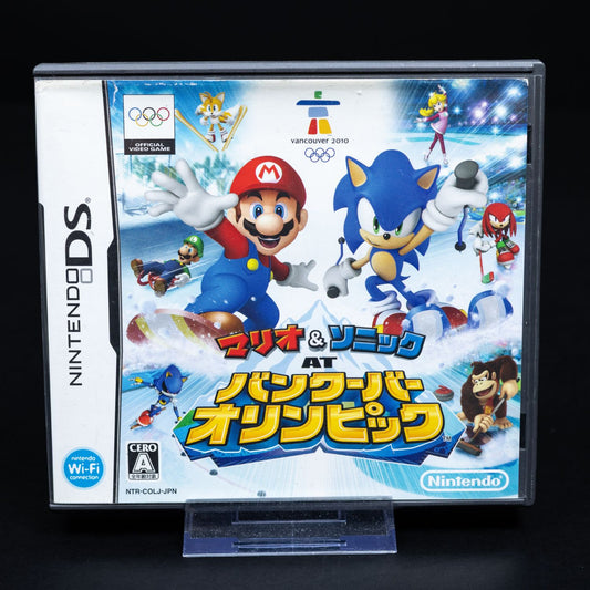 Mario & Sonic at the Vancouver Winter Olympics - Nintendo DS - Jp. - Top Zustand