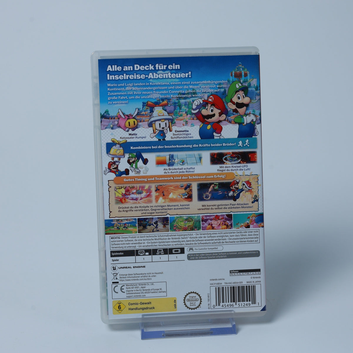 Mario & Luigi - Brothership - Nintendo Switch - CiB - PAL - Zustand Sehr Gut