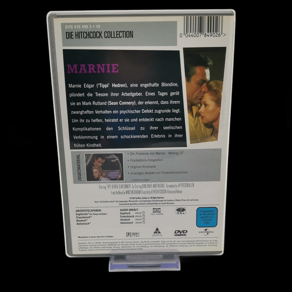 Marnie - Hitchcock - Die Hitchcock Collection - DVD - Film - Sehr gut