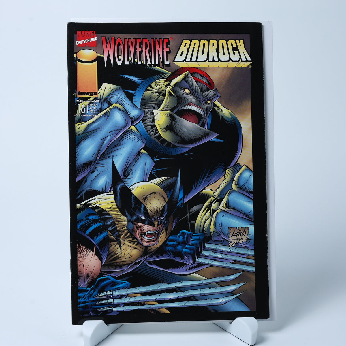 Marvel Crossover - #16 - 1999 - Wolverine, Badrock - Rob Liefeld - Deutsch