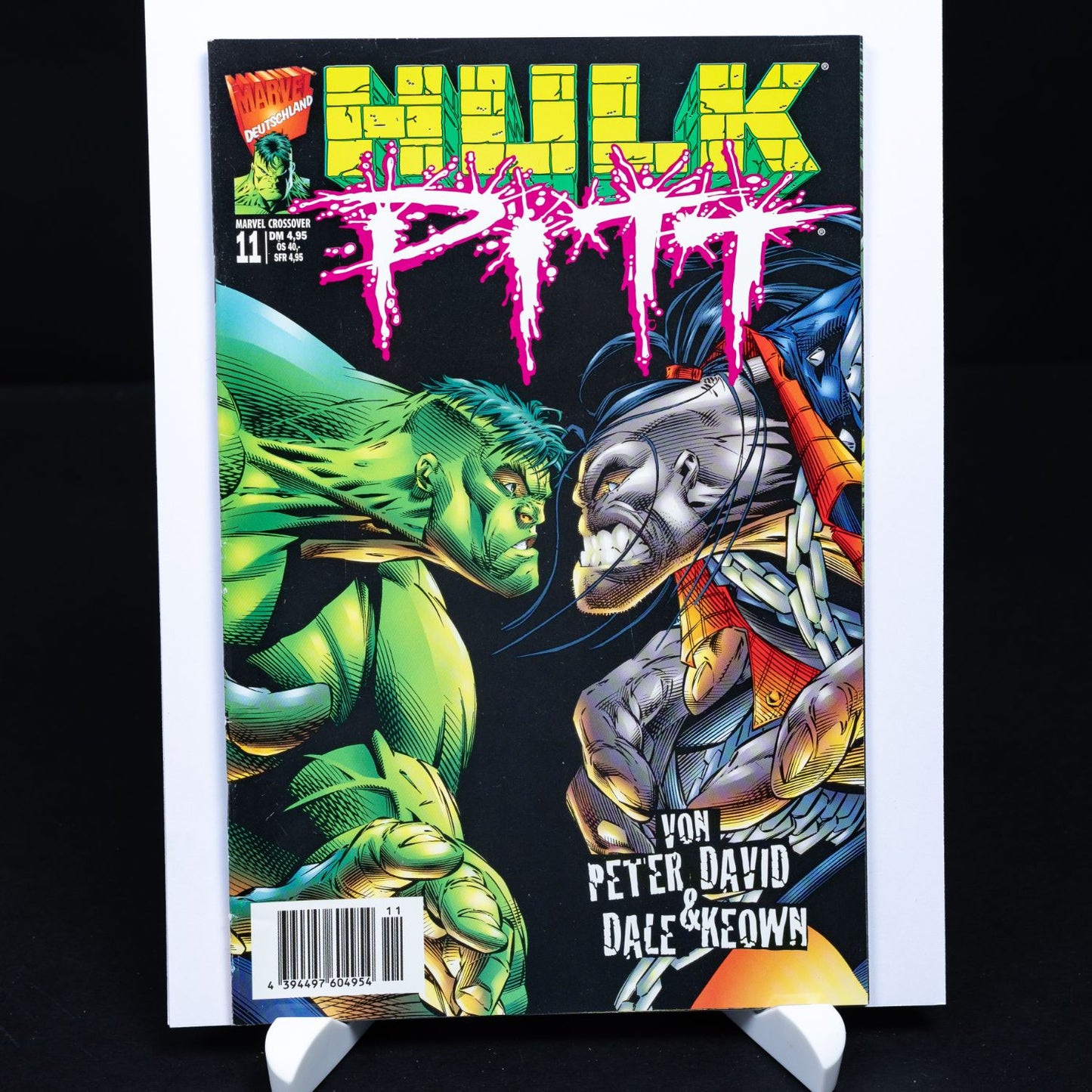 Marvel Crossover - Comic #11 (1997) - Hulk x Pitt - Deutsch - Z 1