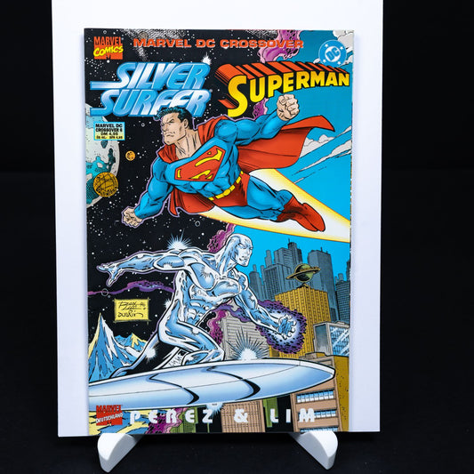 Marvel DC Crossover - Comic #6 (1996) - Silver Surfer x Superman - DE - Z 0-1