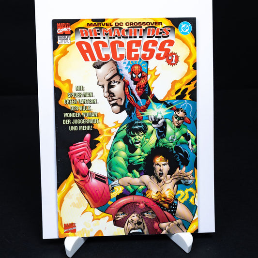 Marvel DC Crossover - Comic #8 (1997) - Die Macht des Access 1 - Deutsch - Z 1