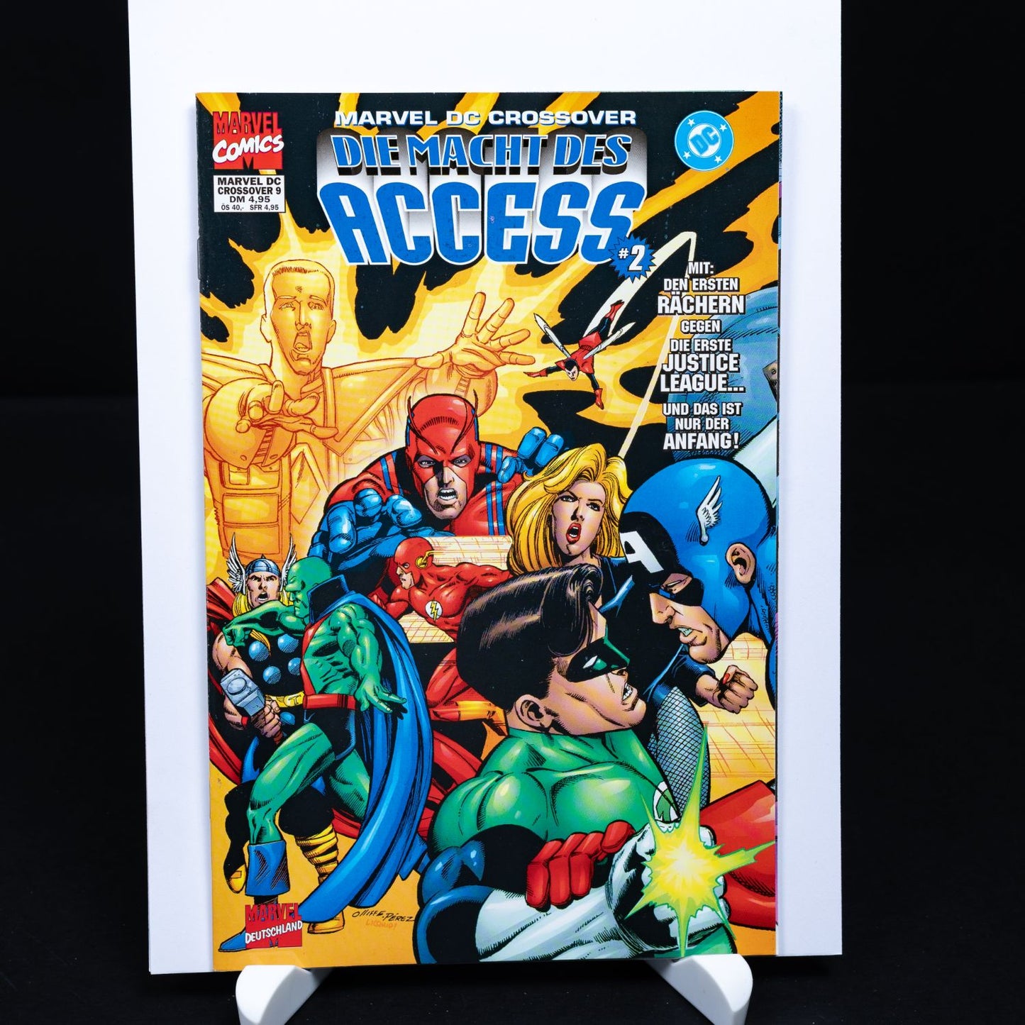 Marvel DC Crossover - Comic #9 (1997) - Die Macht des Access 2 - Deutsch - Z 0-1