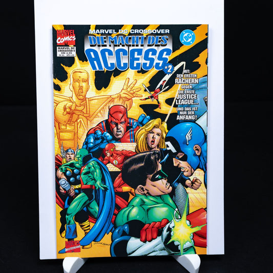 Marvel DC Crossover - Comic #9 (1997) - Die Macht des Access 2 - Deutsch - Z 0-1