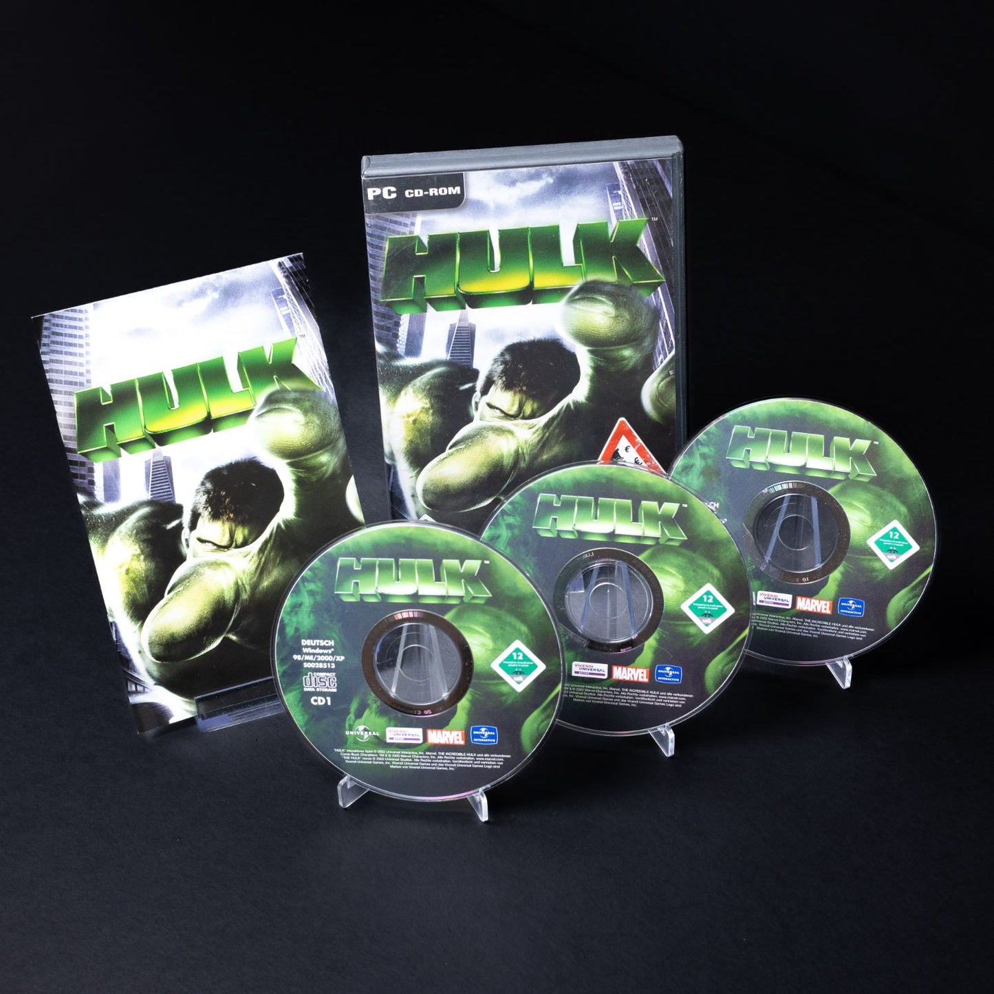 Marvel HULK - 3 Disc PC Game - CiB Komplett mit Anleitung - Deutsch - Gebraucht