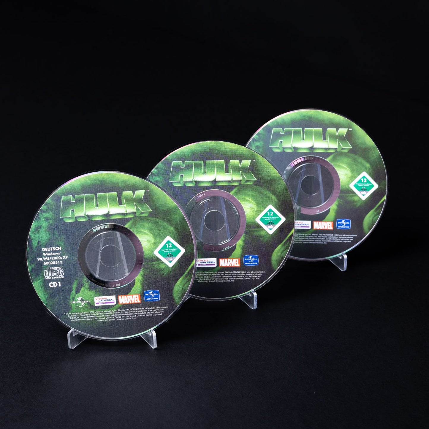 Marvel HULK - 3 Disc PC Game - CiB Komplett mit Anleitung - Deutsch - Gebraucht