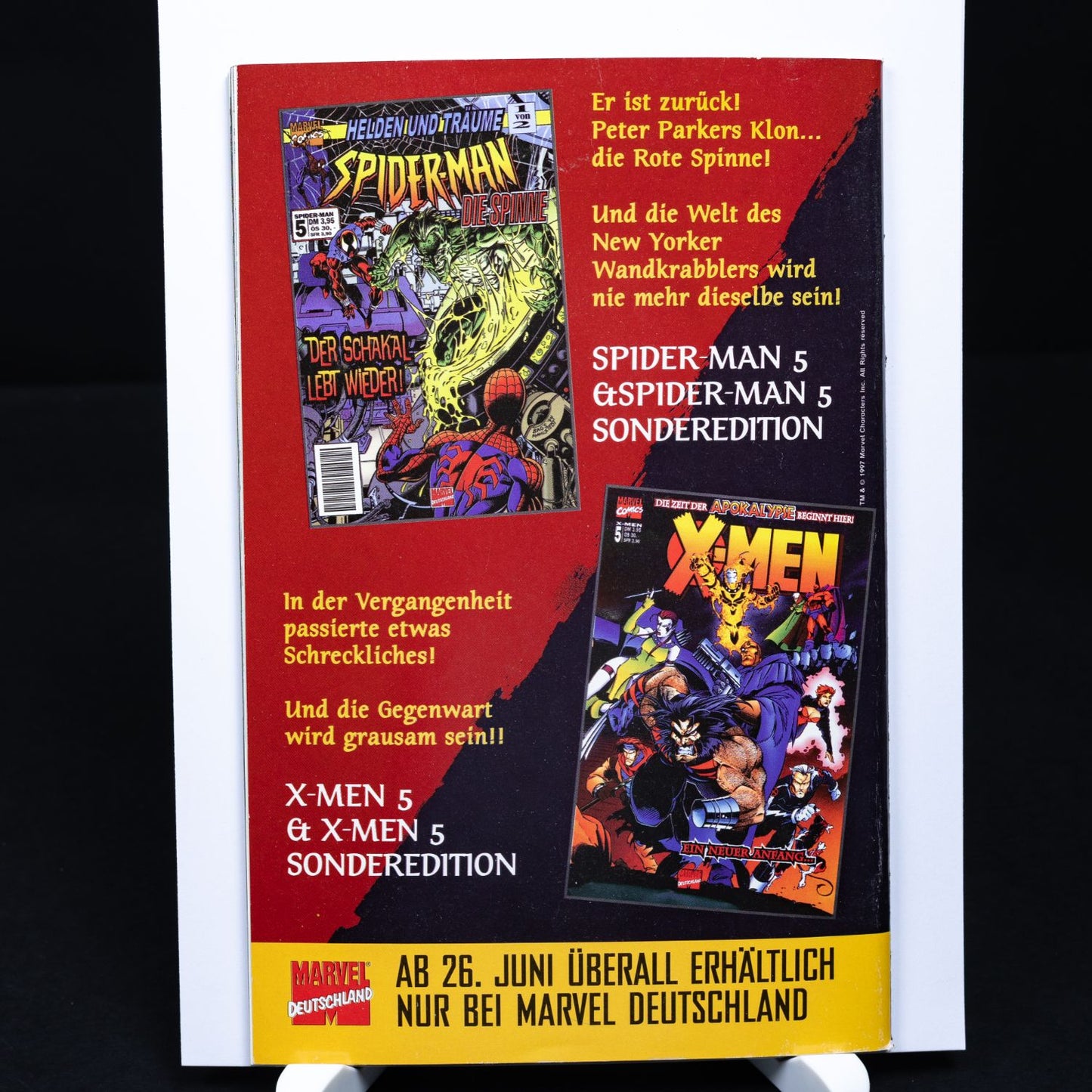 Marvel Special - Comic #1 (1997) - Captain America - Operation Wiedergeburt - Z1
