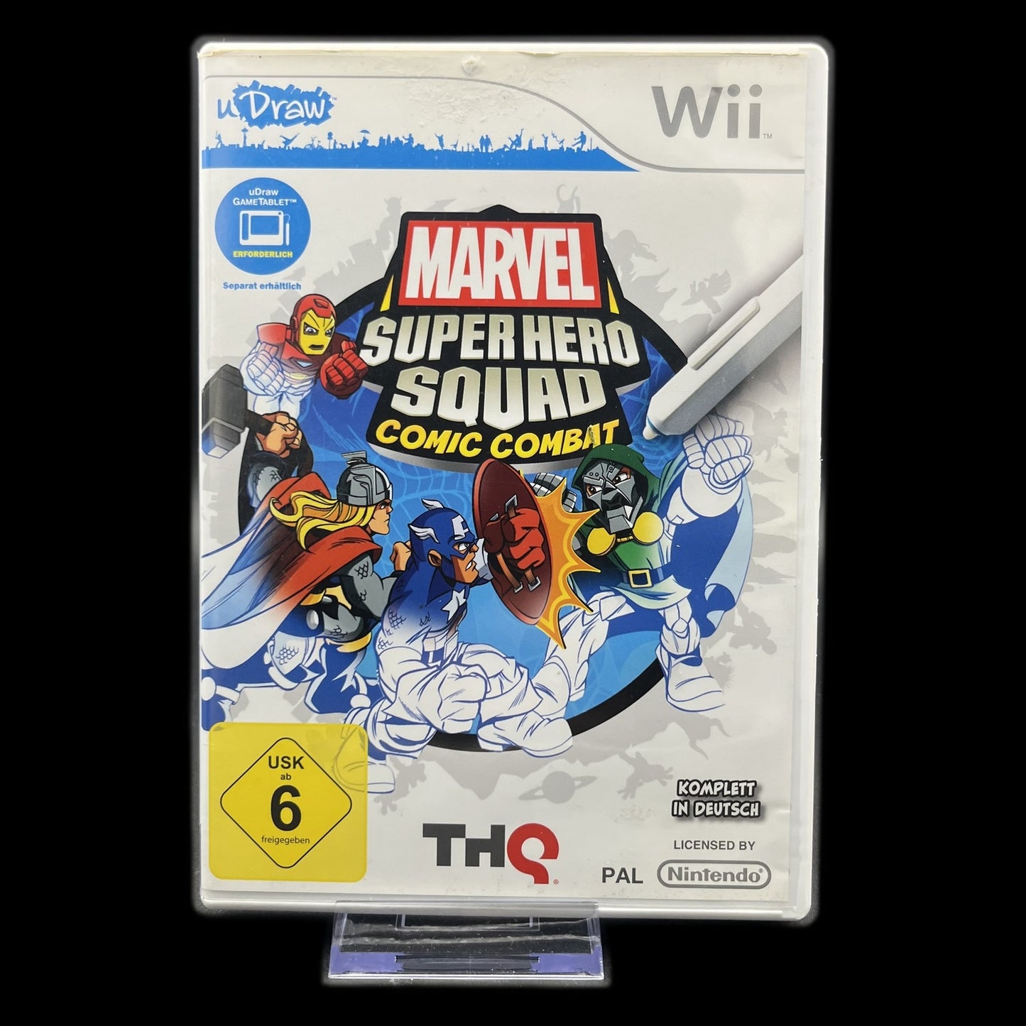 Marvel Super Hero Squad: Comic Combat - Nintendo Wii - deutsch - Gebraucht