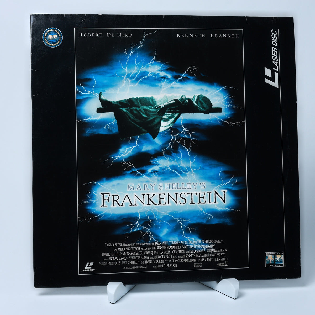 Mary Shelley's Frankenstein - LaserDisc - Widescreen - 1994 - Zustand Gut