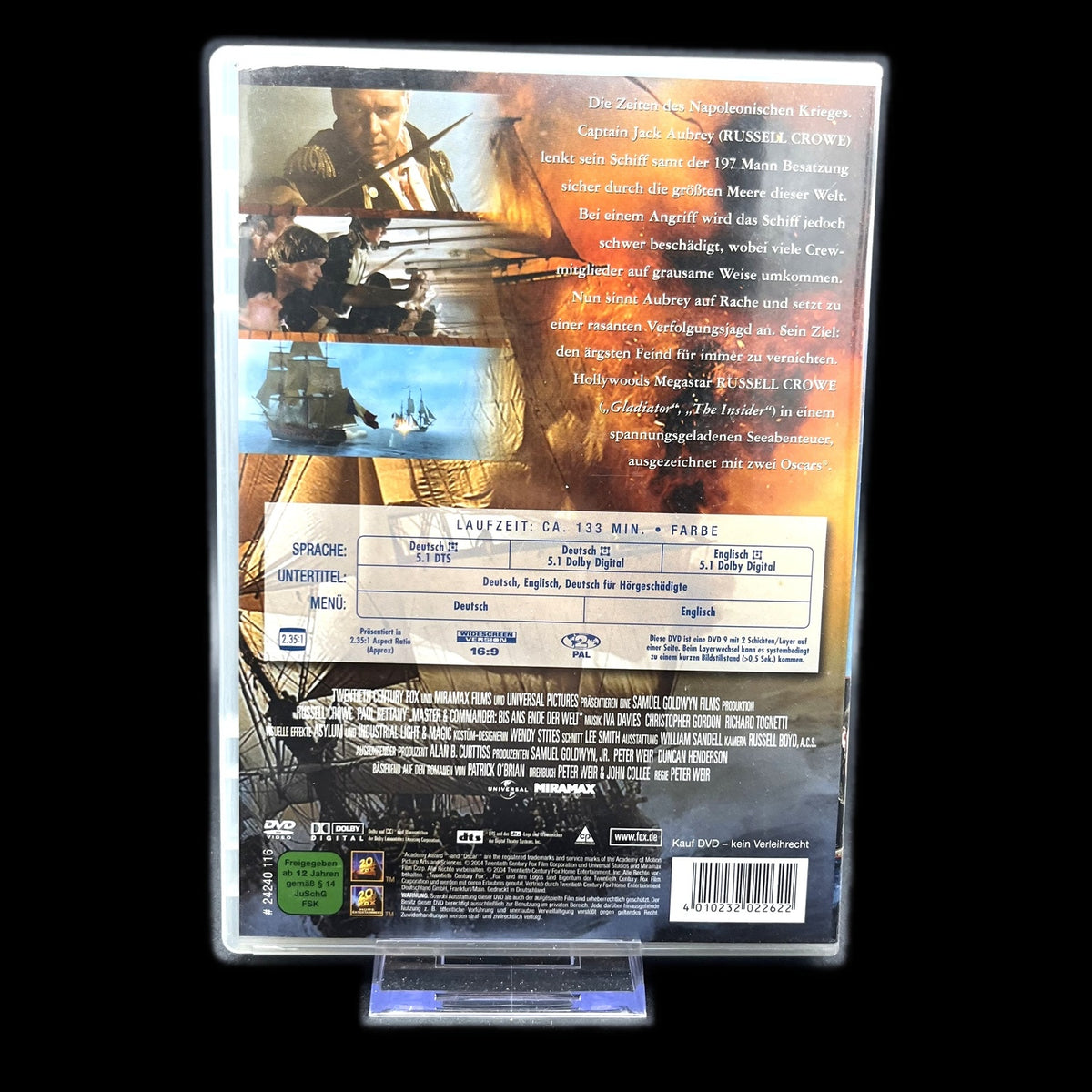 Master & Commander: Bis ans Ende der Welt - DVD - Abenteuer - Film - Gebraucht