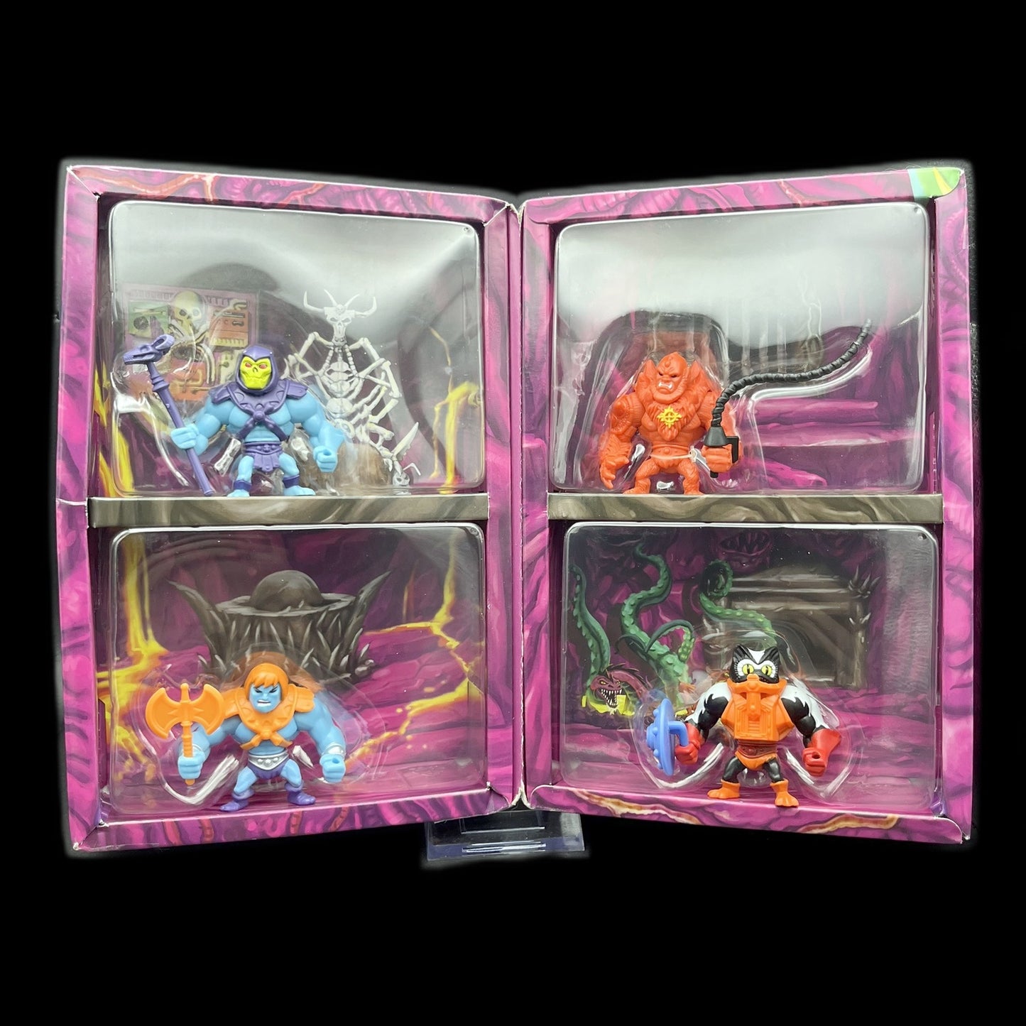 Masters of the Universe He-Man, Skeletor, Beast Man, Stinkor - Set - Gebraucht