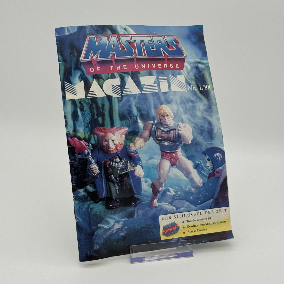 Masters of the Universe Magazin Nr. 1/88 - 1988 - Deutsch - Zustand Okay