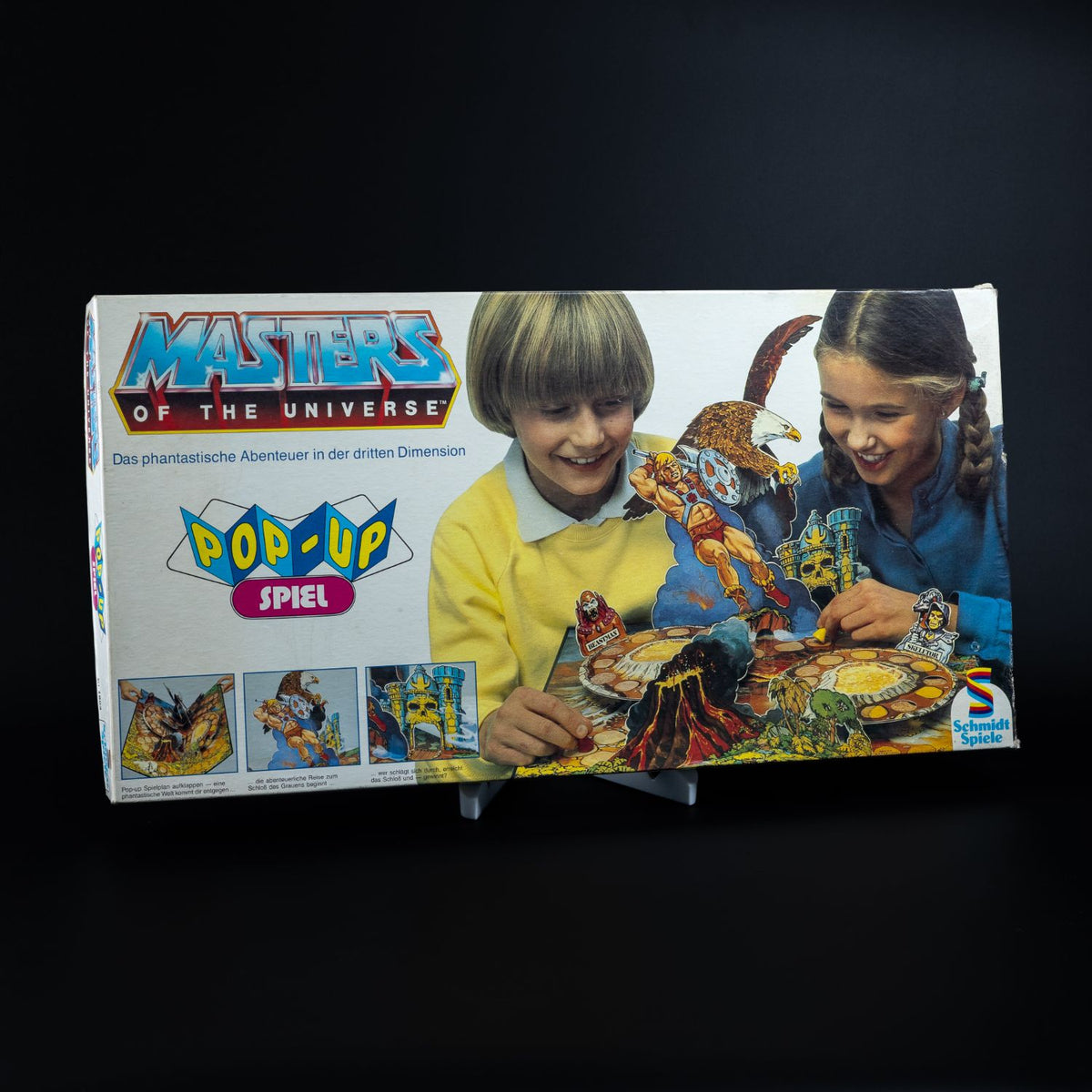 Masters of the Universe - Mattel Pop-Up Spiel - He-Man/MOTU - Zustand Gut