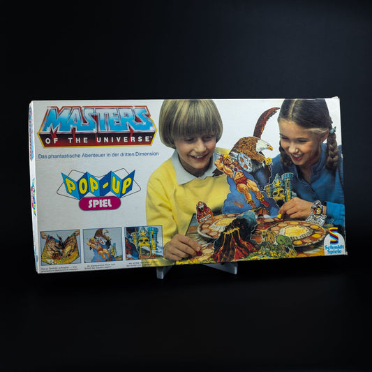 Masters of the Universe - Mattel Pop-Up Spiel - He-Man/MOTU - Zustand Gut