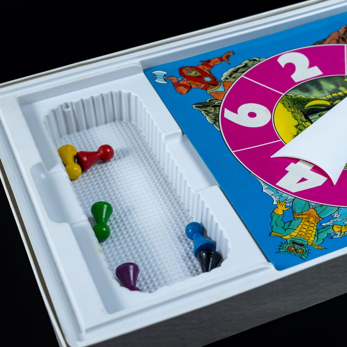 Masters of the Universe - Mattel Pop-Up Spiel - He-Man/MOTU - Zustand Gut