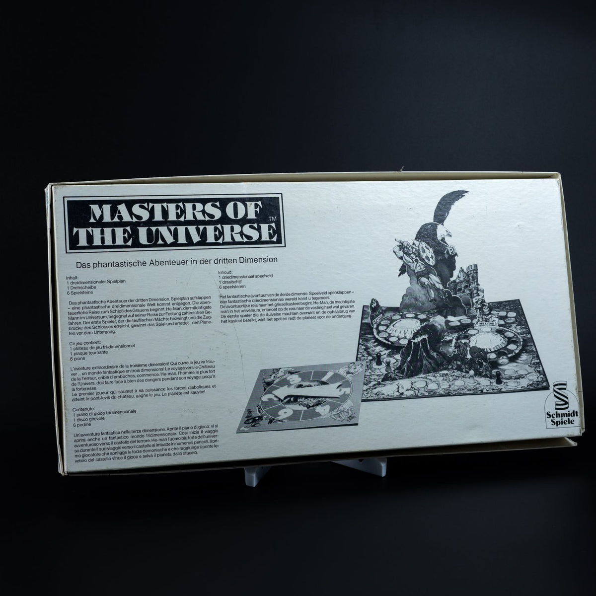 Masters of the Universe - Mattel Pop-Up Spiel - He-Man/MOTU - Zustand Gut