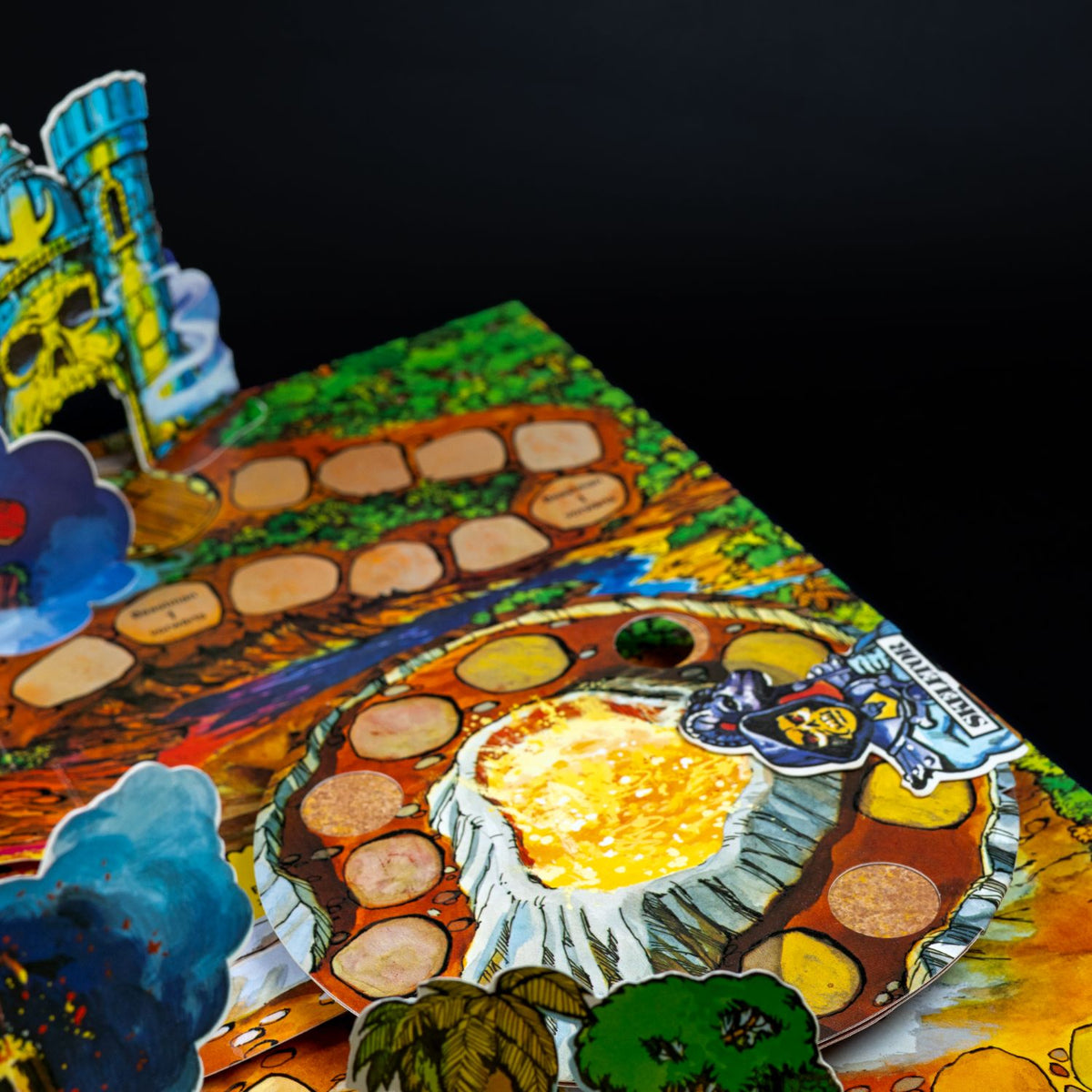 Masters of the Universe - Mattel Pop-Up Spiel - He-Man/MOTU - Zustand Gut