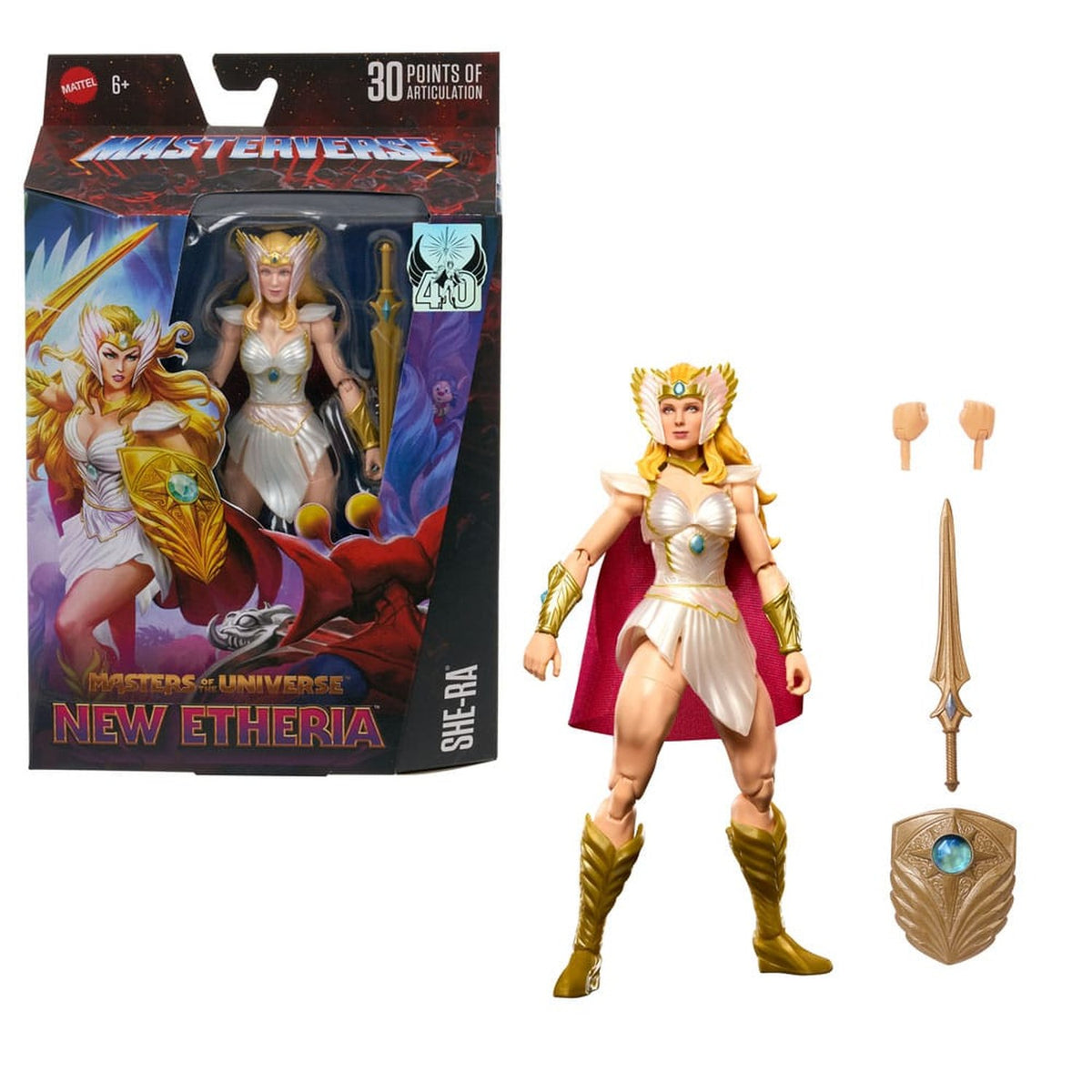 Masters of the Universe New Eternia Actionfigur She-Ra 18 cm - Neu & OVP