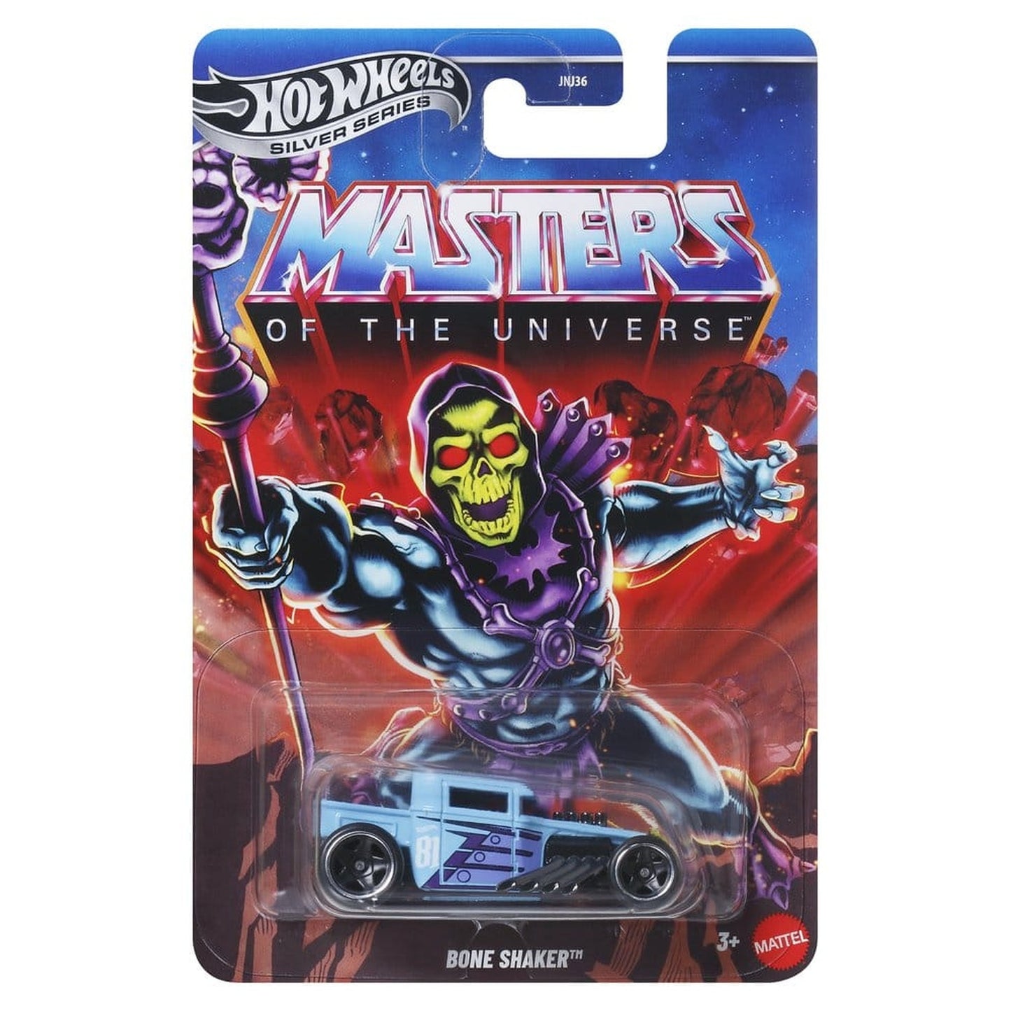 MOTU Silver Series Die-Cast Fahrzeug 1/64 Bone Shaker - Neu & OVP