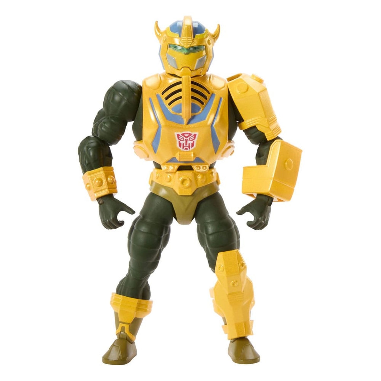 MOTU x Transformers Bumblebee Armor Man-At-Arms Exclusive - Neu & OVP