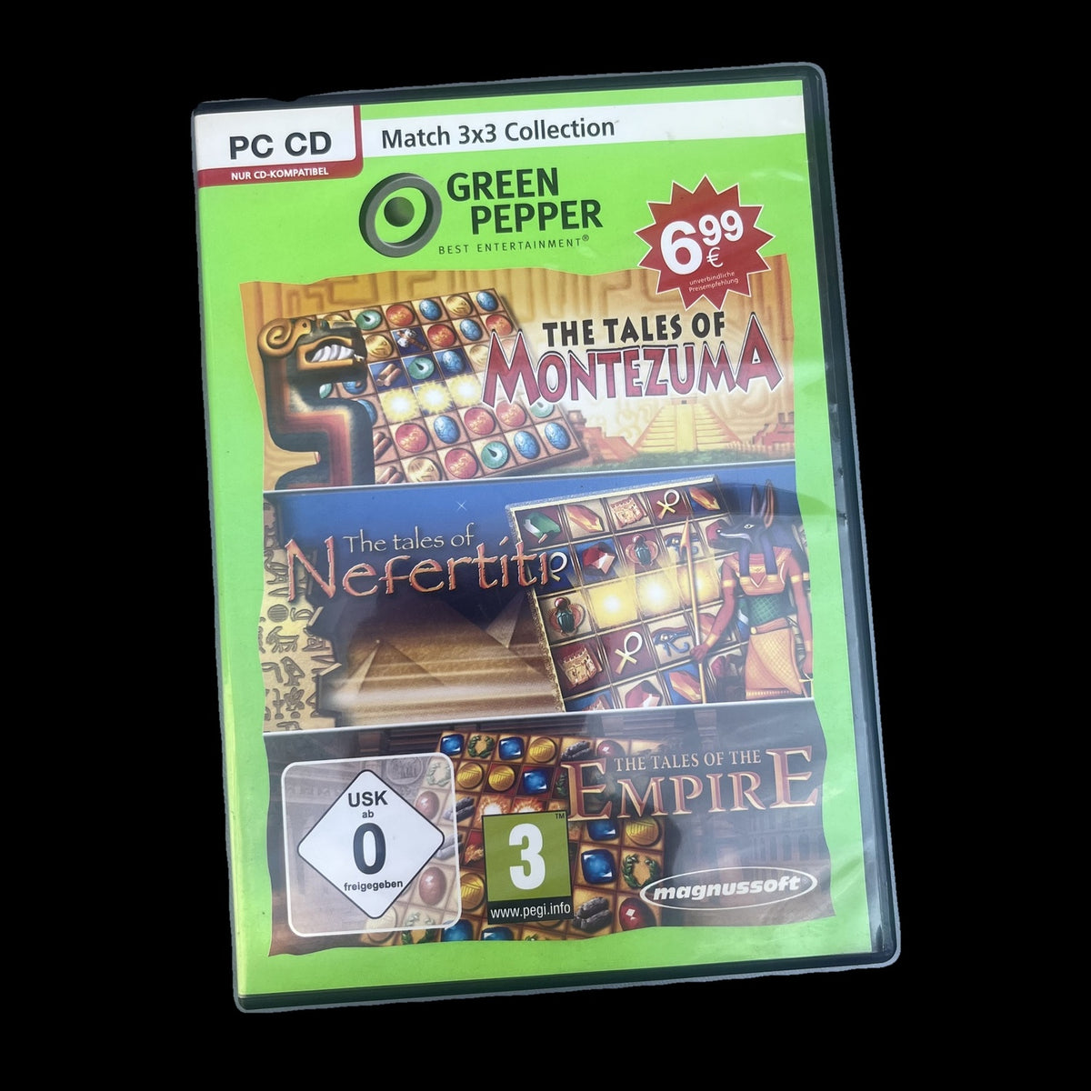 Match 3x3 Collection - PC - CiB - deutsch - Puzzle - 3 Spiele - Gebraucht