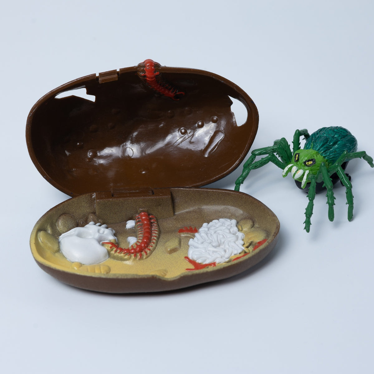 Mattel Horror Pets (1994) - Howla - Fossil mit Spinne - Top Zustand