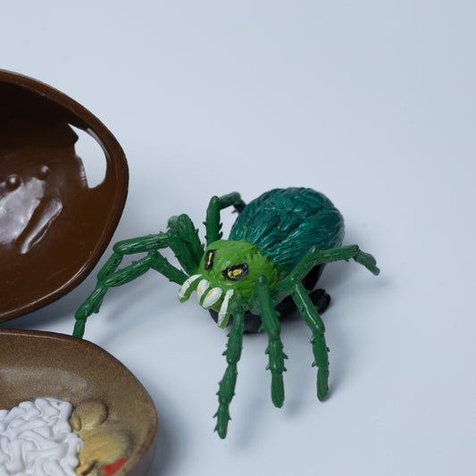 Mattel Horror Pets (1994) - Howla - Fossil mit Spinne - Top Zustand
