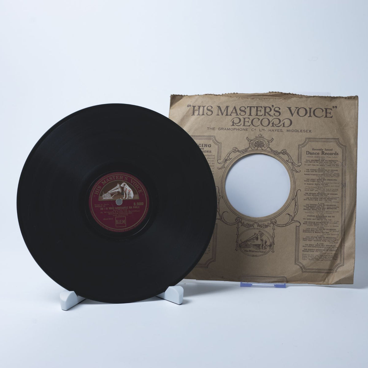 Maurice Chevalier - Ah Si Vous Connaissiez Ma Poule/Ma Pomme - Shellack - VG+/VG