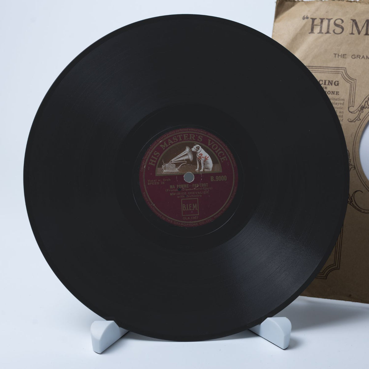 Maurice Chevalier - Ah Si Vous Connaissiez Ma Poule/Ma Pomme - Shellack - VG+/VG