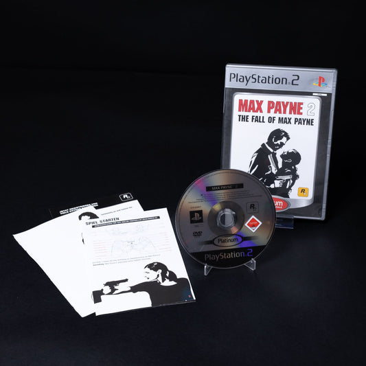 Max Payne 2 - Playstation 2 PS2 Platinum Spiel - CiB - PAL Deutsch - Gebraucht