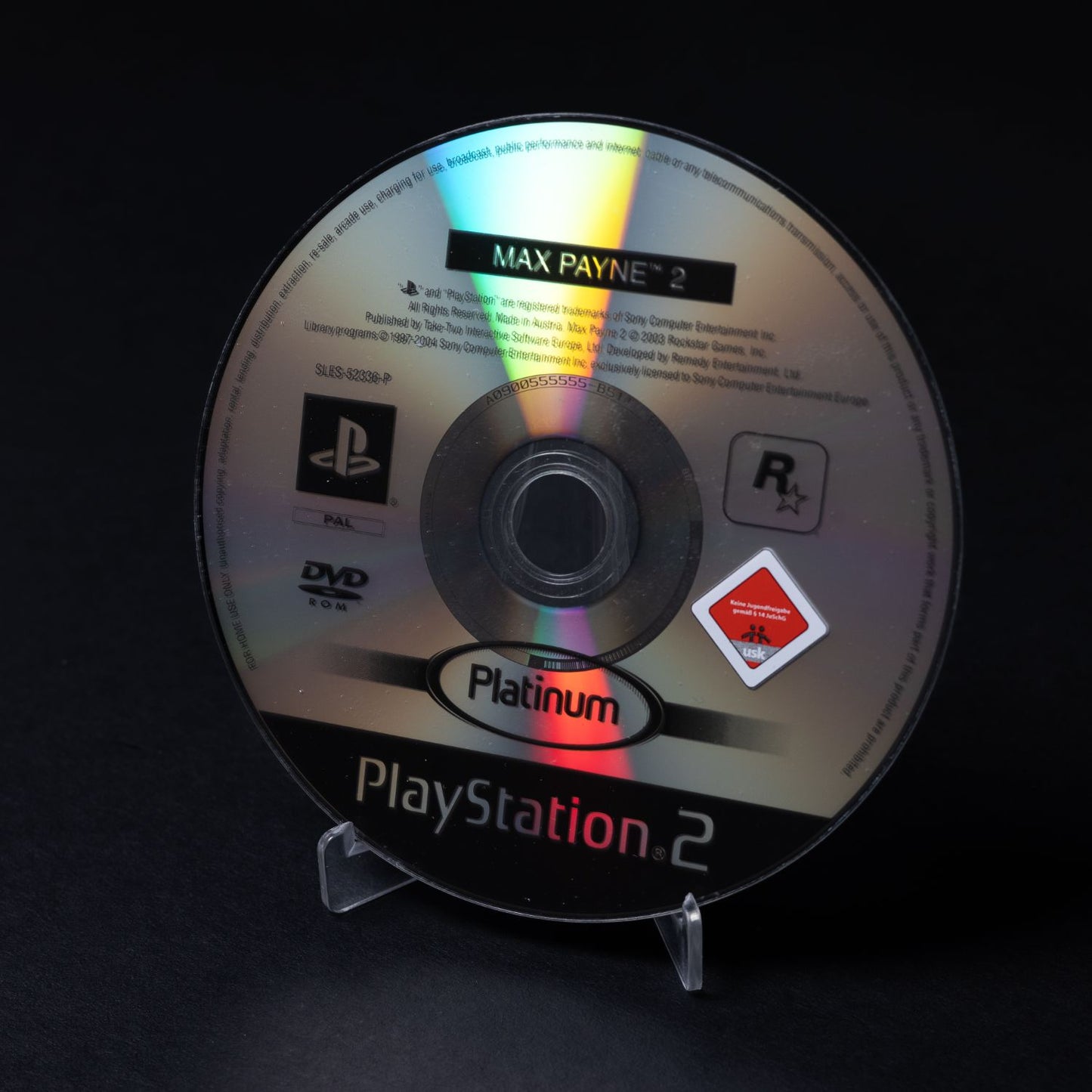 Max Payne 2 - Playstation 2 PS2 Platinum Spiel - CiB - PAL Deutsch - Gebraucht