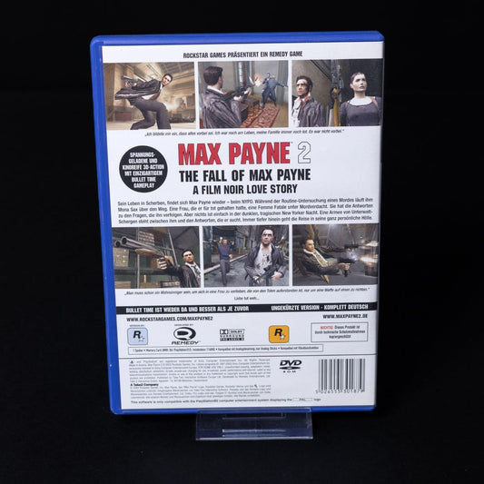 Max Payne 2: The Fall of Max Payne - Playstation 2 PS2 - PAL - Zustand Sehr Gut