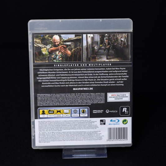 Max Payne 3 - Playstation PS 3 - CiB - Zustand Sehr Gut