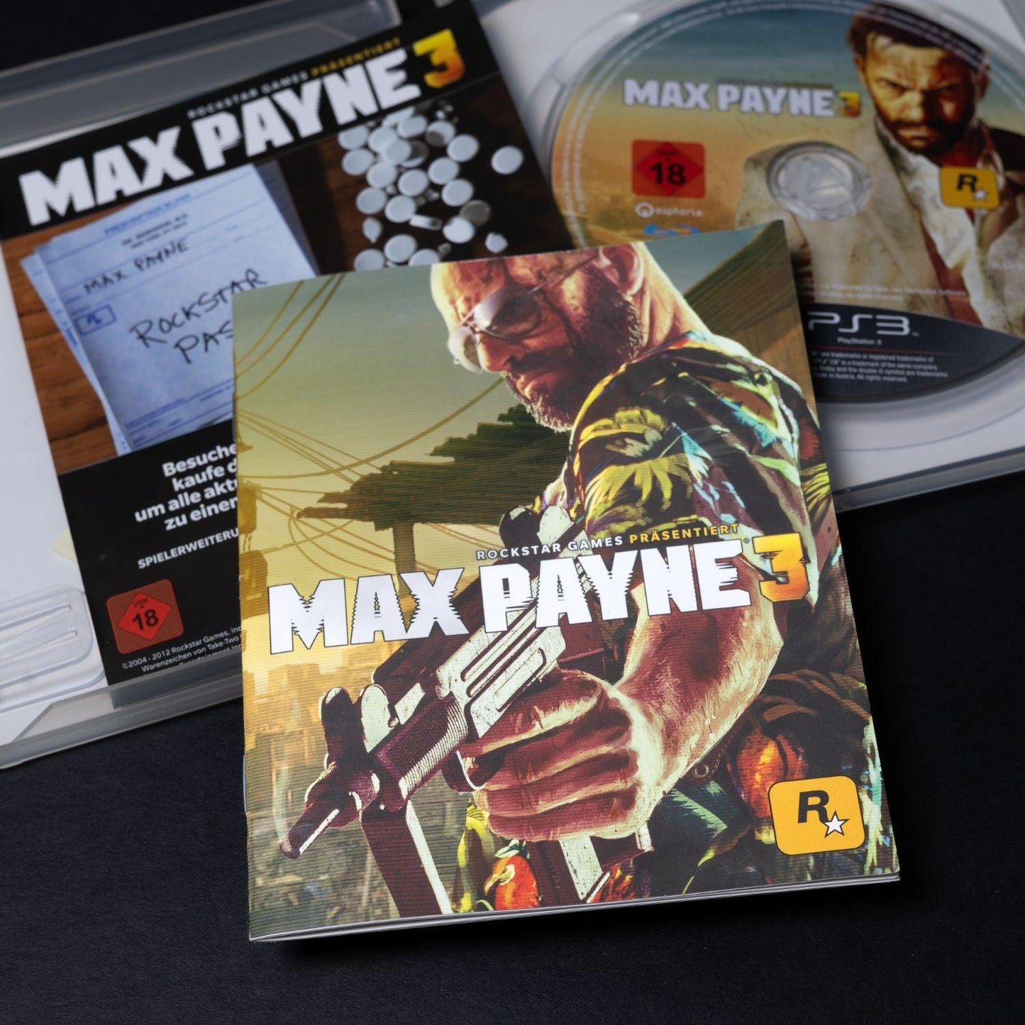 Max Payne 3 - Playstation PS 3 - CiB - Zustand Sehr Gut