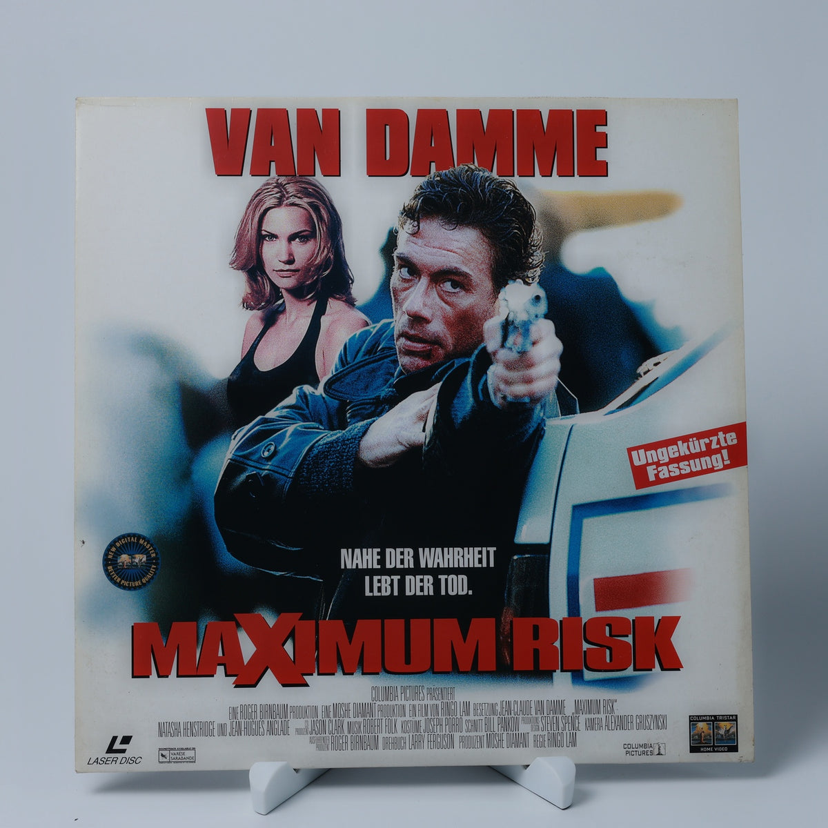 Maximum Risk - Jean-Claude Van Damme - 1996 - LaserDisc - Zustand Gut