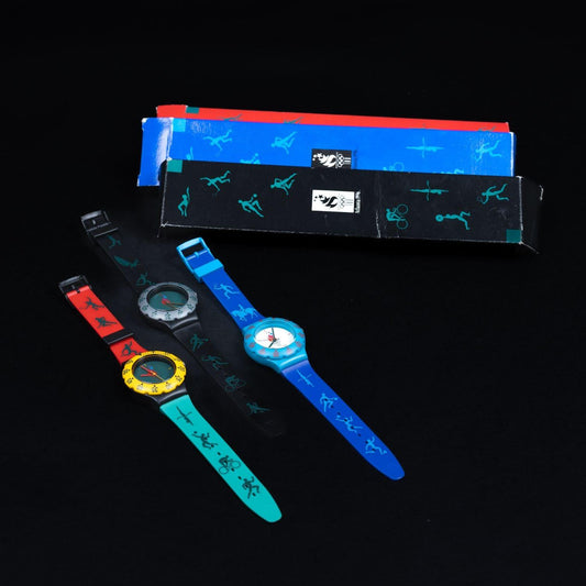 mc-donalds-atlanta-1996-olympic-games-retro-quartz-sammleruhren-drei-stueck-1 - Utopia Collectibles