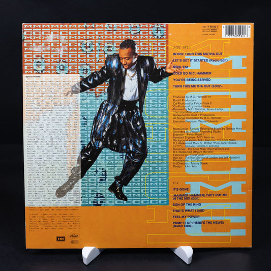 MC Hammer – Let's Get It Started - Vinyl LP 12'' Schallplatte - NM / NM