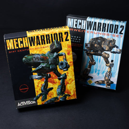 Mechwarrior 2 + Erweiterungs-Set - PC CD-ROM Big Box - Deutsch - Top Zustand