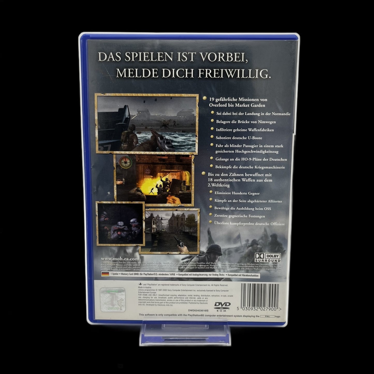 Medal of Honor Frontline - Playstation 2 - Complete in Box - deutsch - Gebraucht