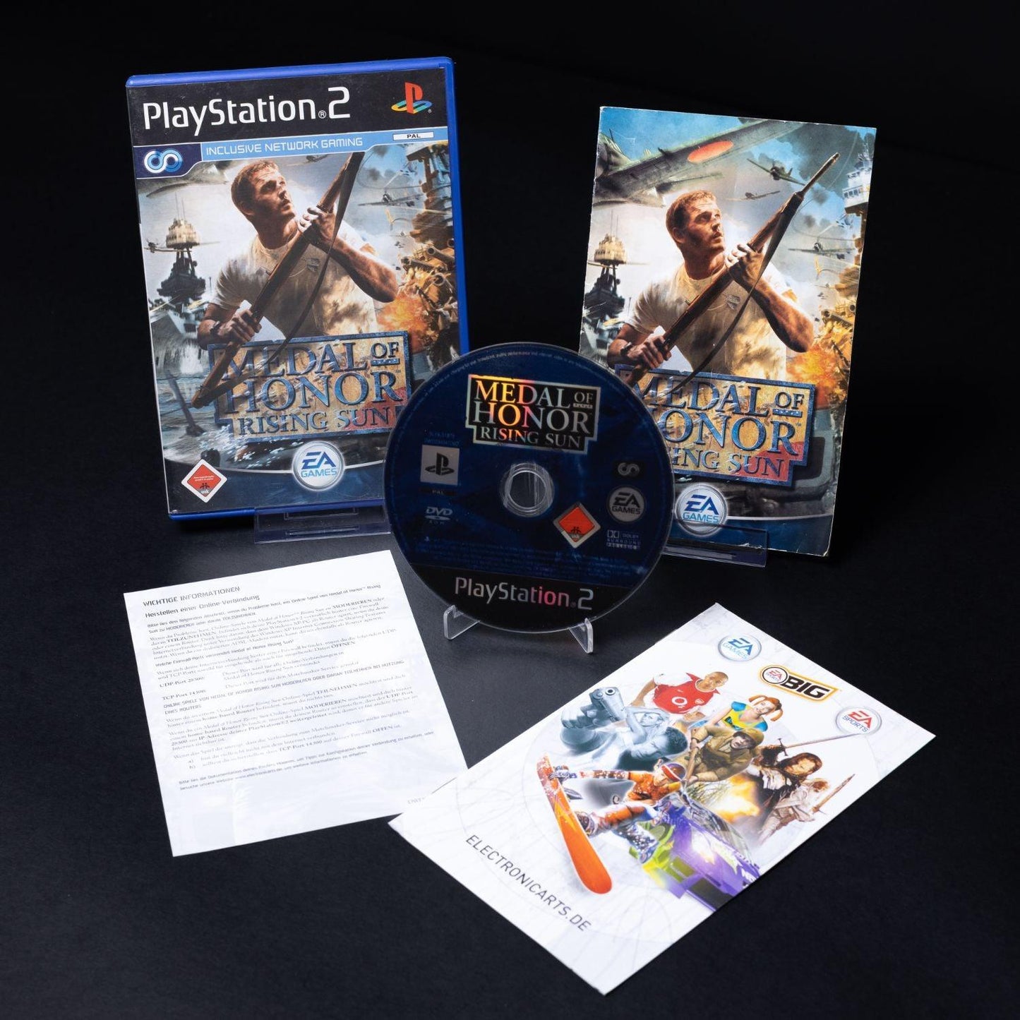 Medal of Honor: Rising Sun - Playsation 2 PS2 - CiB - PAL Deutsch - Gebraucht