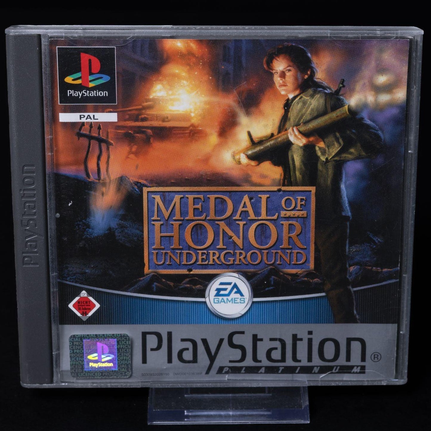 Medal of Honor: Underground - Playstation PS1 Spiel - PAL - Zustand Gut