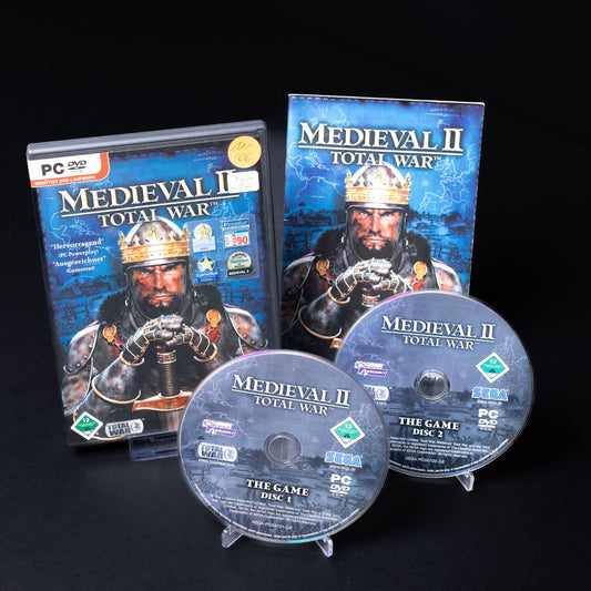 Medieval II Total War - 2 Disc PC Game - CiB mit Anleitung - Deutsch - Gebraucht