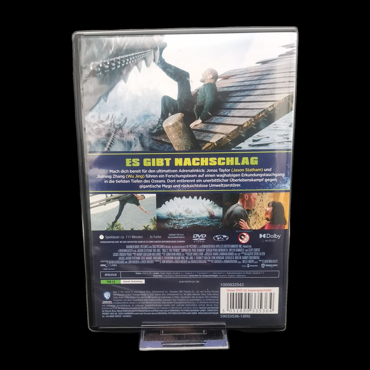 Meg 2: Die Tiefe - Meg - Sci-Fi & Fantasy - DVD - Kreaturen - Film - Gebraucht