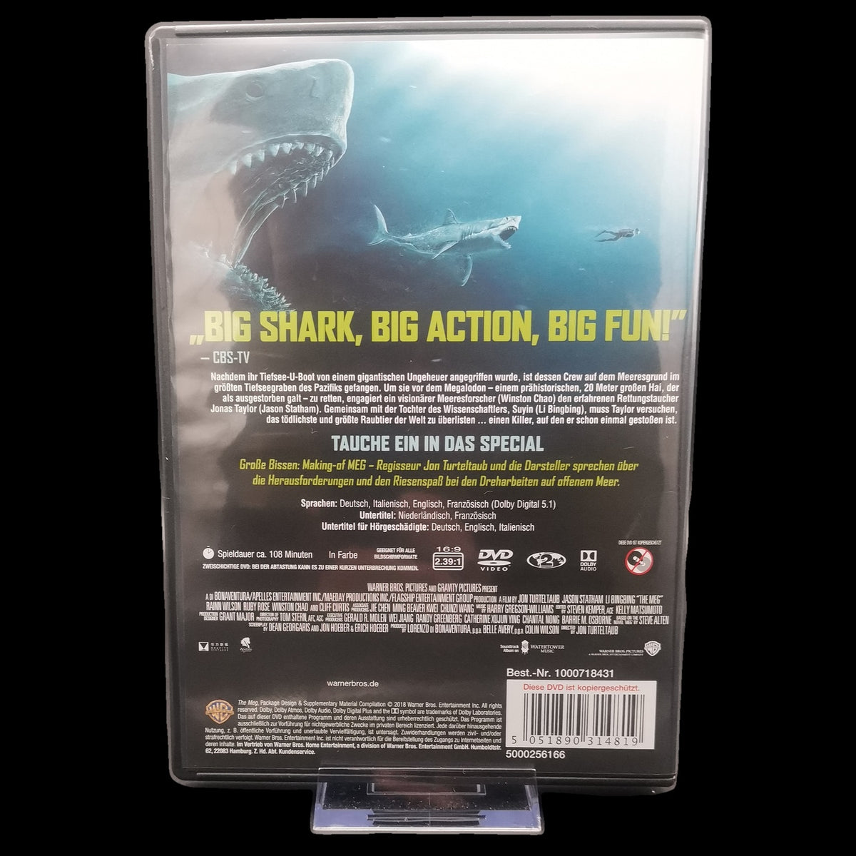 Meg - DVD mit Making-Of - Sci-Fi & Fantasy - DVD - Katastrophenfilm - Gebraucht
