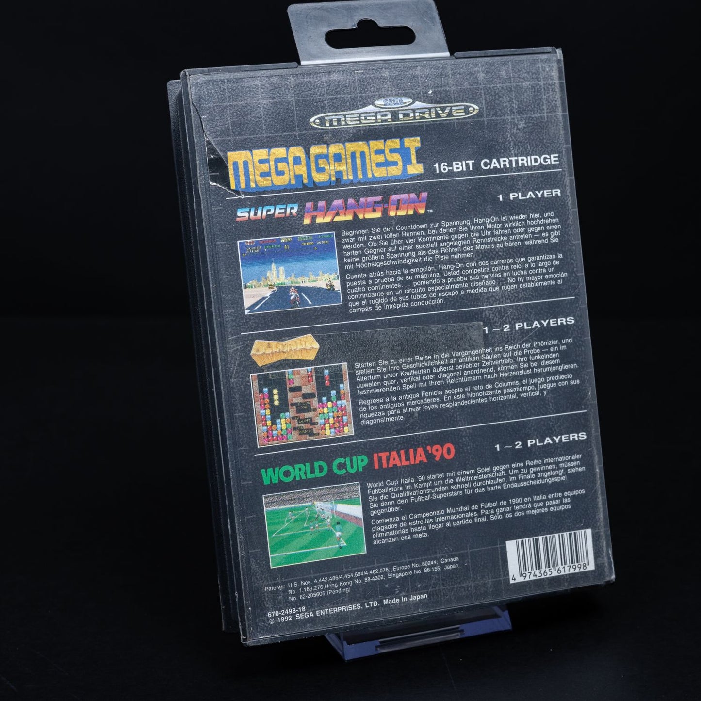 Mega Games 1 - Sega Mega Drive / Genesis Spiel - Made in Japan - Zustand Gut
