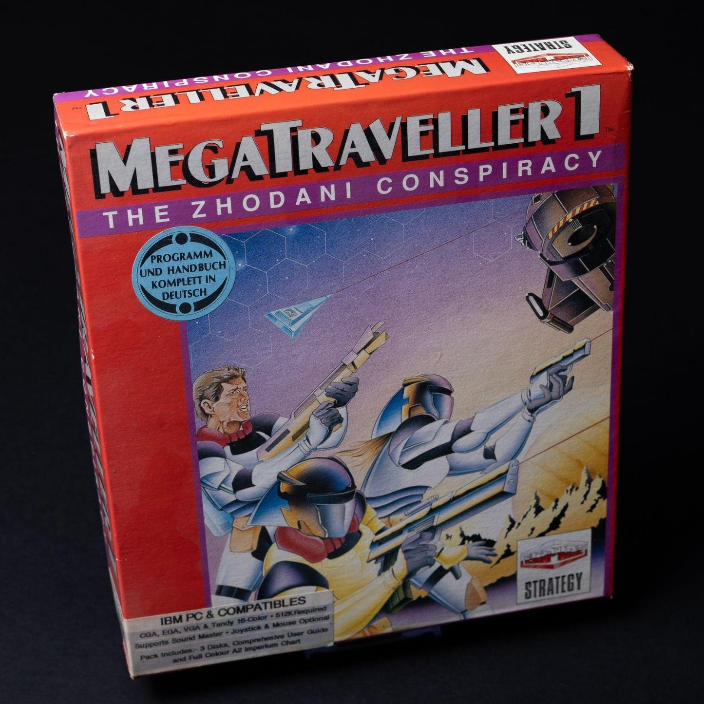 Mega Traveller 1: The Zhodani Conspiracy - PC IBM / MS-DOS Spiel - Big Box - CiB