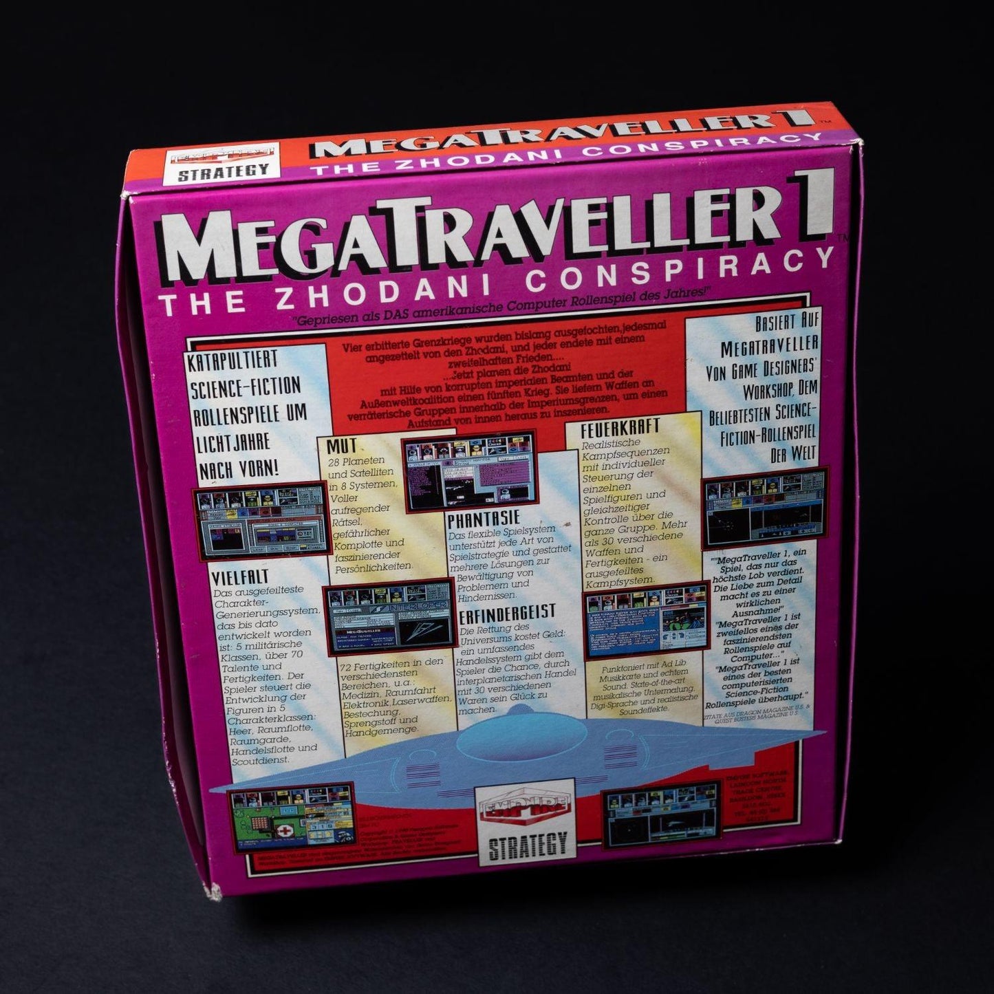 Mega Traveller 1: The Zhodani Conspiracy - PC IBM / MS-DOS Spiel - Big Box - CiB