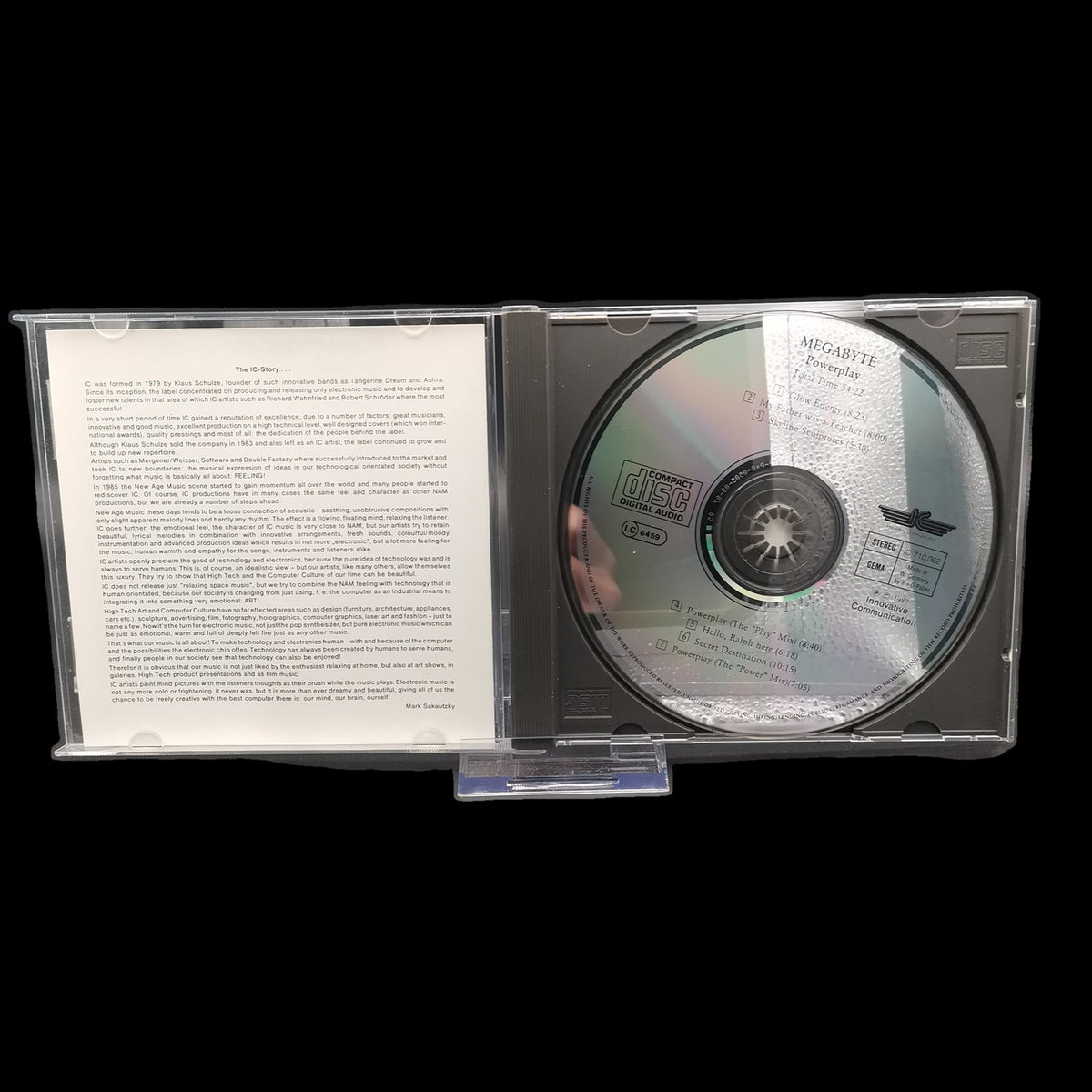 Megabyte - Powerplay - CD - Electronic Music - Album - 1987 - Gebraucht