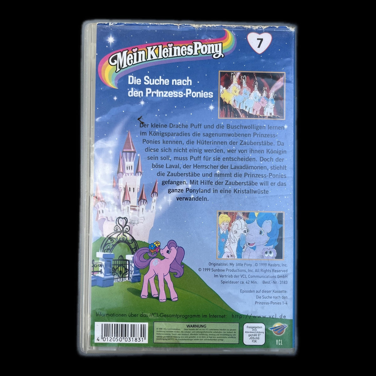 Mein Kleines Pony: Die Suche nach den Prinzess-Ponies - VHS - PAL - Gebraucht